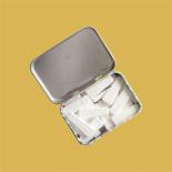 Custom mint tins with special moulded mints