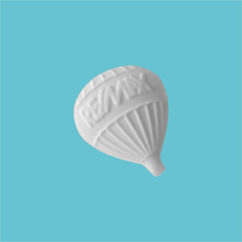 Balloon moulded fresh breath mints with logo