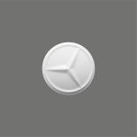 logo shaped mints mercedes