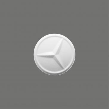 logo shaped mints mercedes